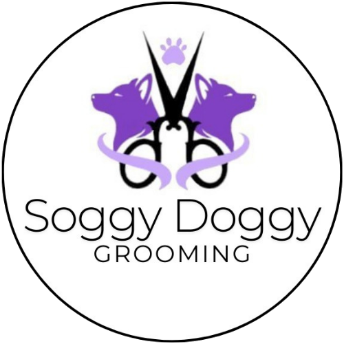 Soggy Doggy Grooming logo